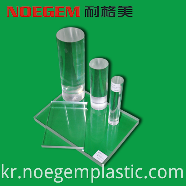 Clear Pmma Plastic Rod